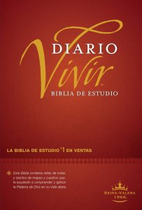 Biblia de estudio del diario vivir RVR60 (SentiPiel, Morado oscuro, Letra Roja)