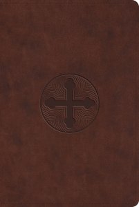 ESV Bible with Creeds and Confessions (TruTone, Brown, Cross Trefoil Design)