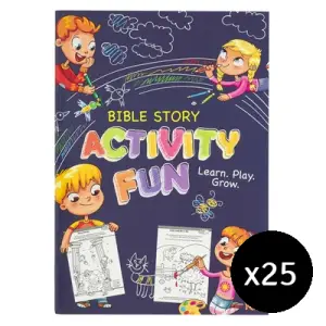 25 x Bible Story Activity Fun - Learn Play Grow