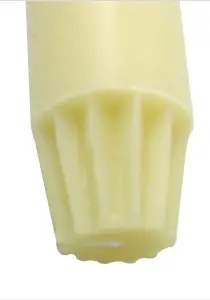 9 x 1 1/8 inch Fluted Altar Candles with Beeswax, Pack of 12