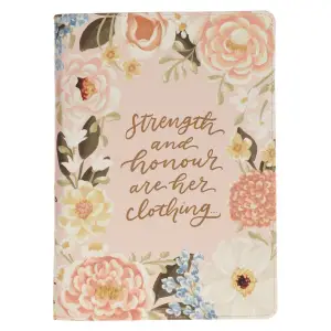 Journal Classic Zip Pink Strength & Dignity Prov. 31:25