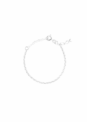 Child's Silver Fish Bracelet