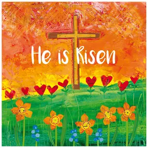 He is Risen Easter Cards (Pack of 5)