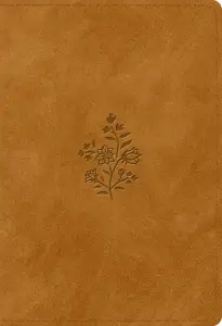 ESV Student Study Bible (TruTone, Nubuck Caramel, Wildflower Design)