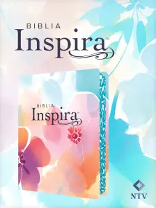 Biblia Inspira NTV con Filament  (SentiPiel, Paraíso floral)