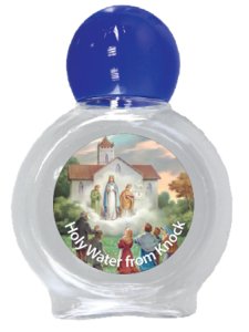 Plastic Knock Holy Water Bottle (50ml) - Single