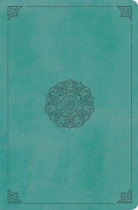 ESV Value Compact Bible (TruTone, Turquoise, Emblem Design)