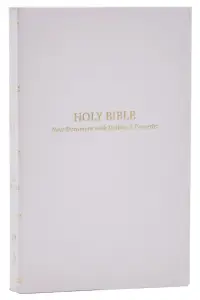 KJV Holy Bible: Pocket New Testament with Psalms and Proverbs, White Softcover, Red Letter, Comfort Print: King James Version