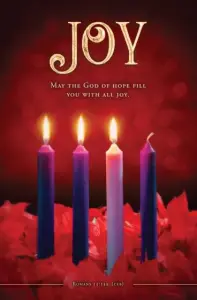 Bulletin-Advent Week 3: Joy/May The God Of Hope Fill (Romans 15:23A  CEB) (Pack 0f 100)