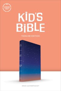 CSB Kids Bible, Thinline Edition, Space LeatherTouch