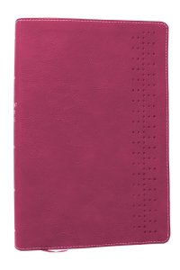 Student Study Bible: A Guide to Knowing and Living God’s Word (NKJV, Pink Leathersoft, Red Letter, Comfort Print)