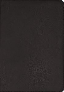 NIV Application Bible, European Bonded Leather, Black, Red Letter, Comfort Print