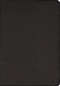 NIV Application Bible, Large Print, European Bonded Leather, Black, Red Letter, Comfort Print