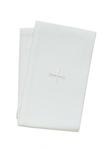 12" x 20" Purificator White Cross Design