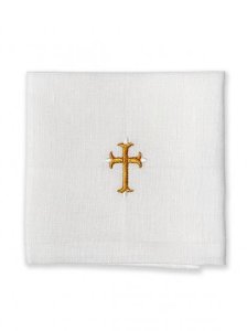 New 16" x 16" Purificator - Gold Cross Design - 1