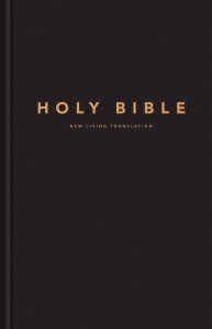 NLT Large Print Pew Bible (Hardcover, Black)