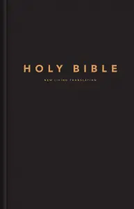 NLT Large Print Pew Bible (Hardcover, Black)