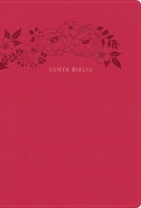 RVR 1960 Biblia Letra Supergigante, Floral, SíMil Piel