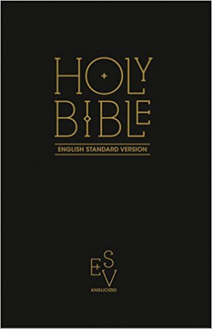 ESV Gift and Award Bible, Black, Paperback, Anglicised, Presentation Page, Double-Column