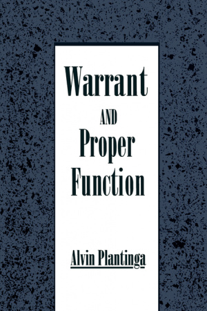 Warrant and Proper Function