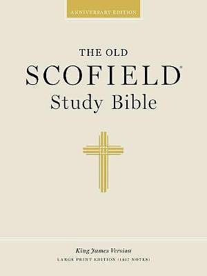 KJV Old Scofield® Study Bible: Black, Genuine Leather, Large Print