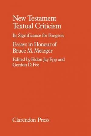 New Testament Textual Criticism