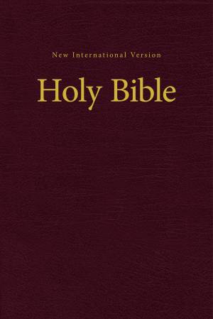 NIV, Church Bible (Value Pew Bible), Hardcover, Burgundy