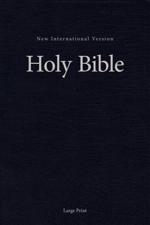 NIV, Pew and Worship Bible, Large Print, Hardcover, Blue