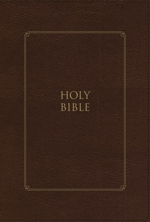 KJV, Thompson Chain-Reference Bible, Large Print, Leathersoft, Brown, Red Letter, Comfort Print