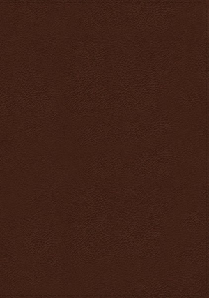 KJV, Thompson Chain-Reference Bible, Genuine Leather, Calfskin, Brown, Red Letter, Comfort Print