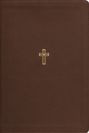 NASB, Wide Margin Bible, Leathersoft, Brown, Red Letter, 1995 Text, Comfort Print