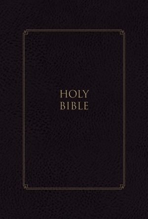 KJV, Thompson Chain-Reference Bible, Leathersoft, Black, Red Letter, Comfort Print