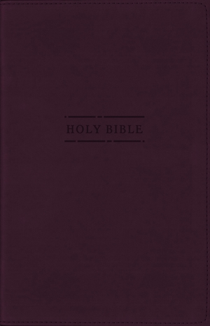 NRSVue, Gift Bible, Leathersoft, Burgundy, Comfort Print