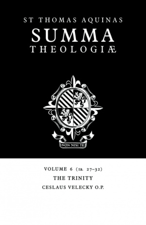 Summa Theologiae Vol 6