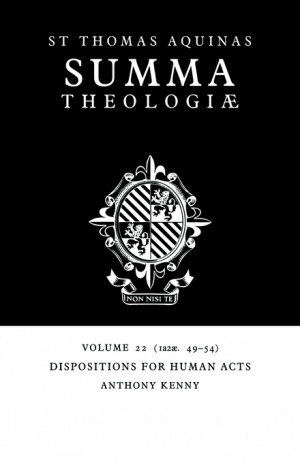 Summa Theologiae Vol 22