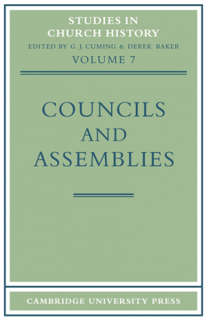 Councils and Assemblies