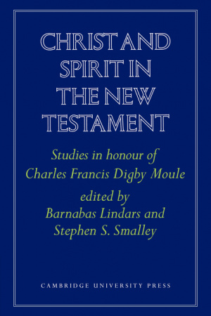 Christ and Spirit in the New Testament