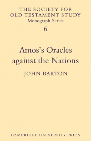 Amos's Oracles Against the Nations