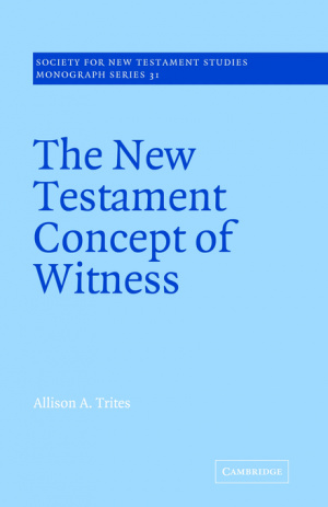 New Testament Concept Of Witness