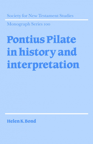 Pontius Pilate In History And Interpretation