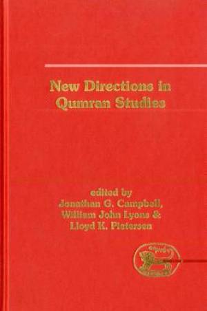 New Directions in Qumran Studies