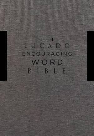 NIV, Lucado Encouraging Word Bible, Cloth over Board, Gray, Comfort Print