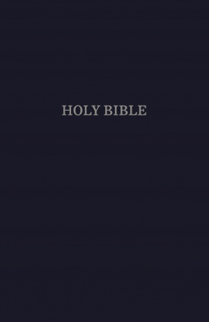 KJV, Pew Bible, Hardcover, Blue, Red Letter Edition