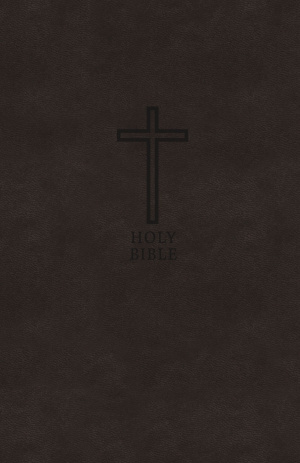 KJV, Value Thinline Bible, Compact, Imitation Leather, Black, Red Letter Edition