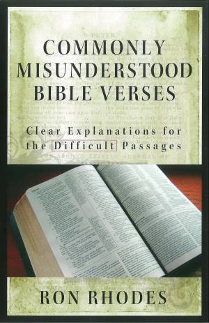 Commonly Misunderstood Bible Verses [eBook]