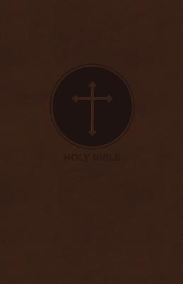 KJV, Reference Bible, Giant Print, Imitation Leather, Brown, Red Letter Edition