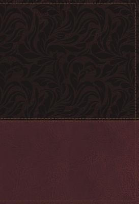 NKJV Study Bible, Leathersoft, Red, Full-Color, Red Letter Edition, Comfort Print