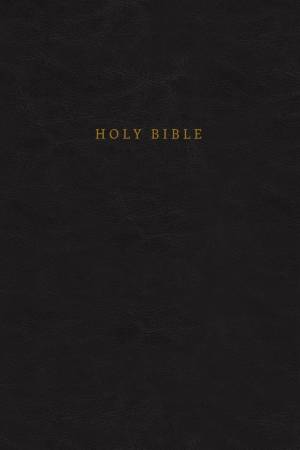 NET Bible, Pew and Worship, Hardcover, Black, Comfort Print