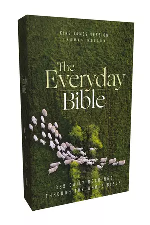 KJV, The Everyday Bible, Paperback, Red Letter, Comfort Print