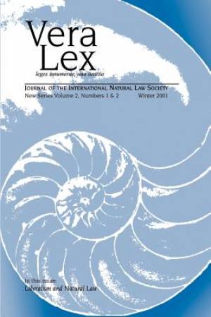 Vera Lex Vol 2: Journal of the International Natural Law Society